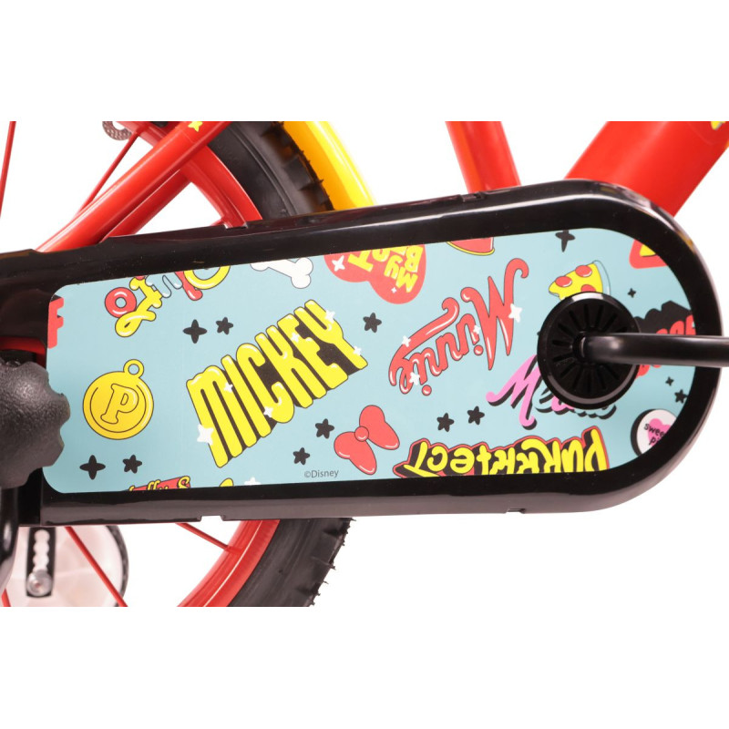 Rower dziecięcy Disney MICKEY 16'' czerwony