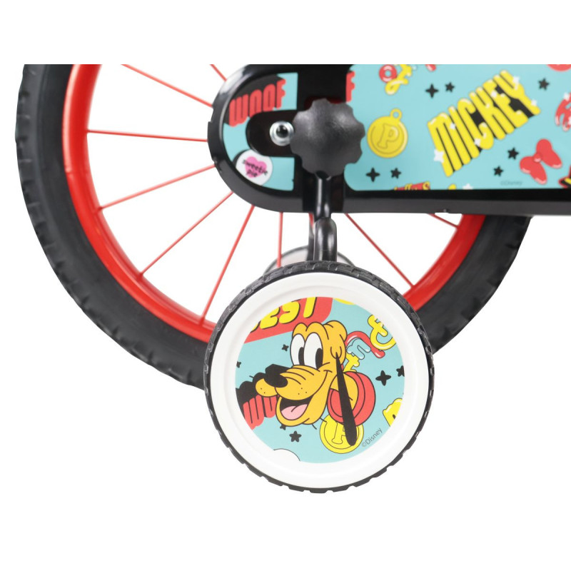 Rower dziecięcy Disney MICKEY 16'' czerwony