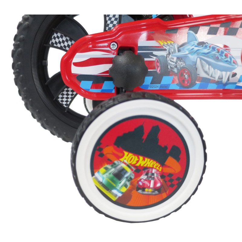 Rower dziecięcy Mattel HOT WHEELS 12" czarny