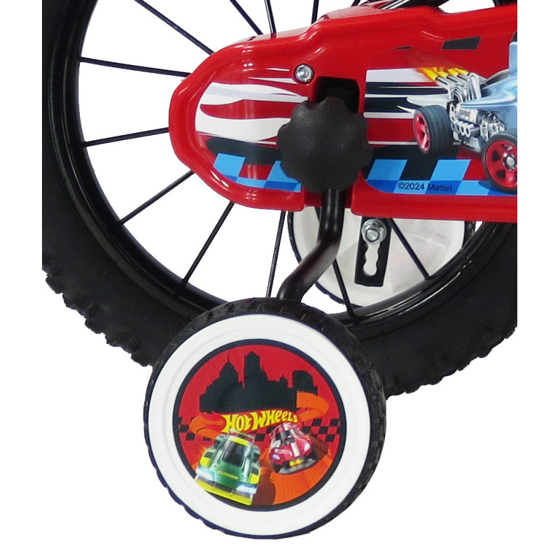 Rower dziecięcy Mattel HOT WHEELS 14" czarny