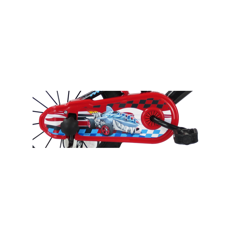 Rower dziecięcy Mattel HOT WHEELS 14" czarny