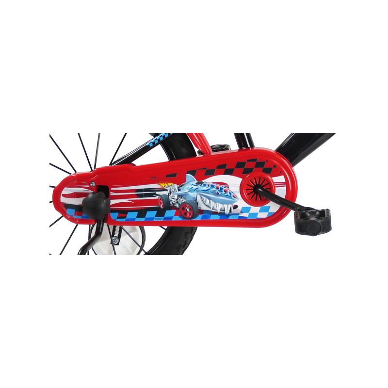 Rower dziecięcy Mattel HOT WHEELS 16" czarny