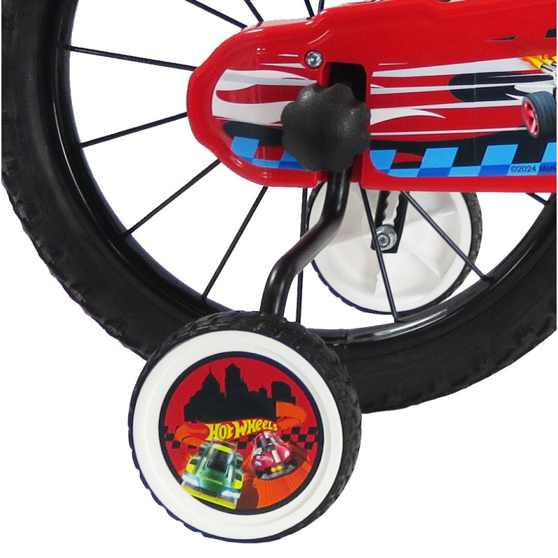 Rower dziecięcy Mattel HOT WHEELS 16" czarny
