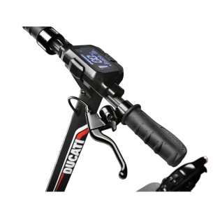 Hulajnoga elektryczna Ducati PRO II Plus, DU-MO-220008, kierownica z klamką hamulca i wyświetlaczem
