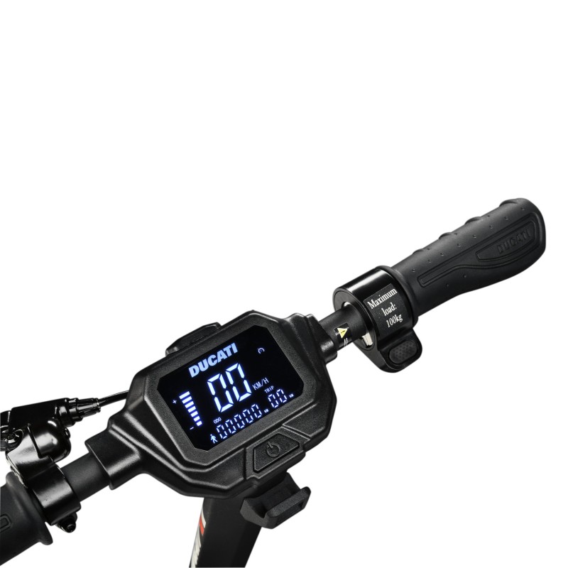 Hulajnoga elektryczna Ducati PRO II Plus, DU-MO-220008, kierownica z wyświetlaczem