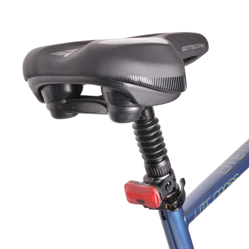 Lampka rowerowa tylna X-RAY, czerwona, mocowana na sztycy podsiodłowej, 15 LED COB, BN94326