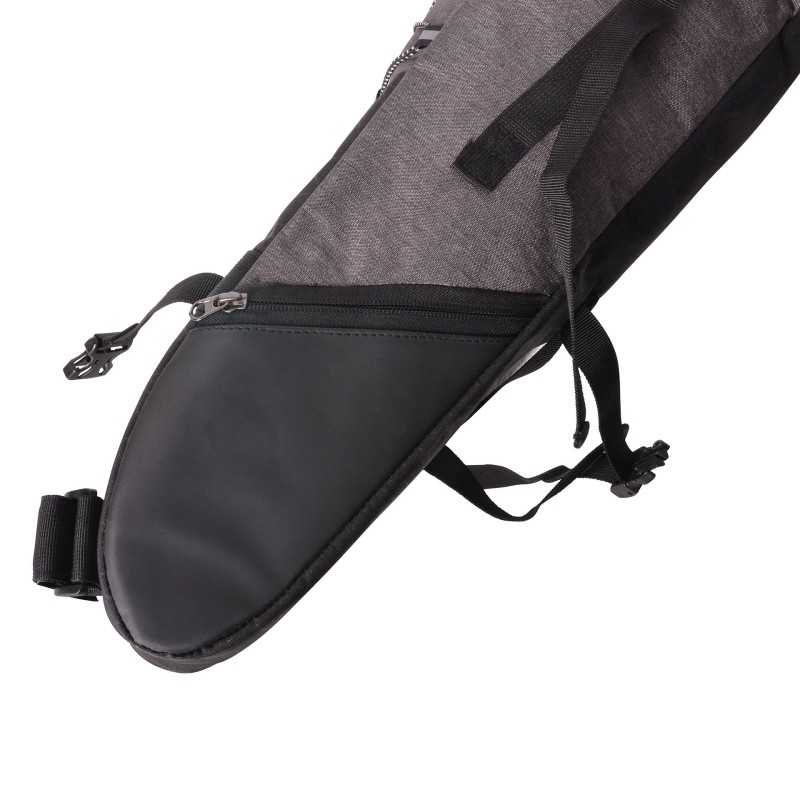 Sakwa rowerowa podsiodłowa, czarna, STELLA, grafitowo-czarna, BN92990, sakwa do gravela lub MTB