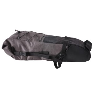 Sakwa rowerowa podsiodłowa, czarna, STELLA, grafitowo-czarna, BN92990, sakwa do gravela lub MTB