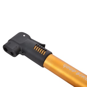 Pompka rowerowa mini DUAL, żółta