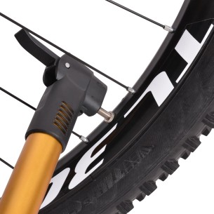 Pompka rowerowa mini DUAL, żółta