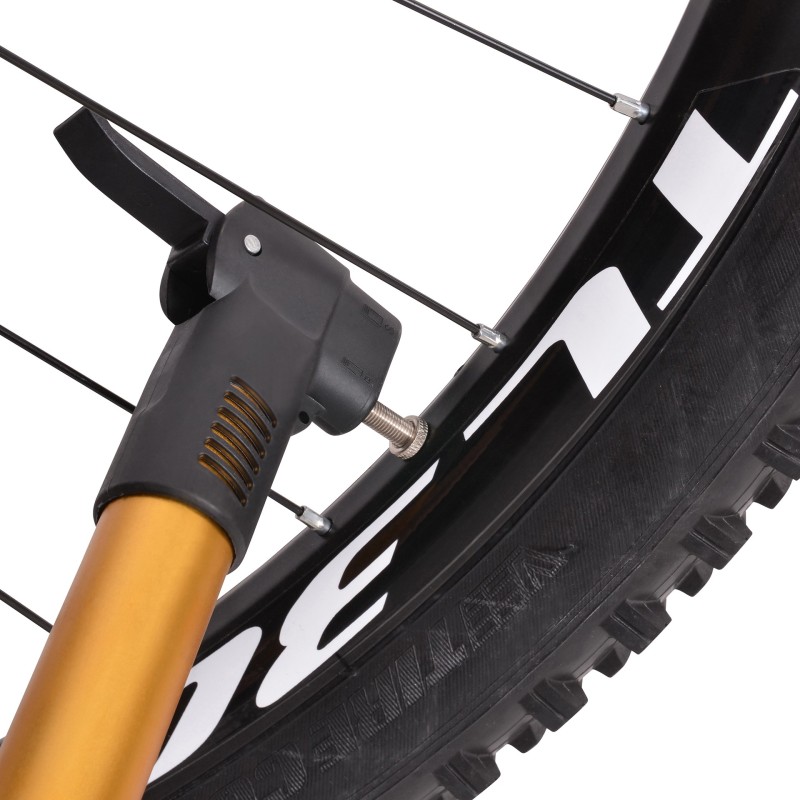 Pompka rowerowa mini DUAL, żółta