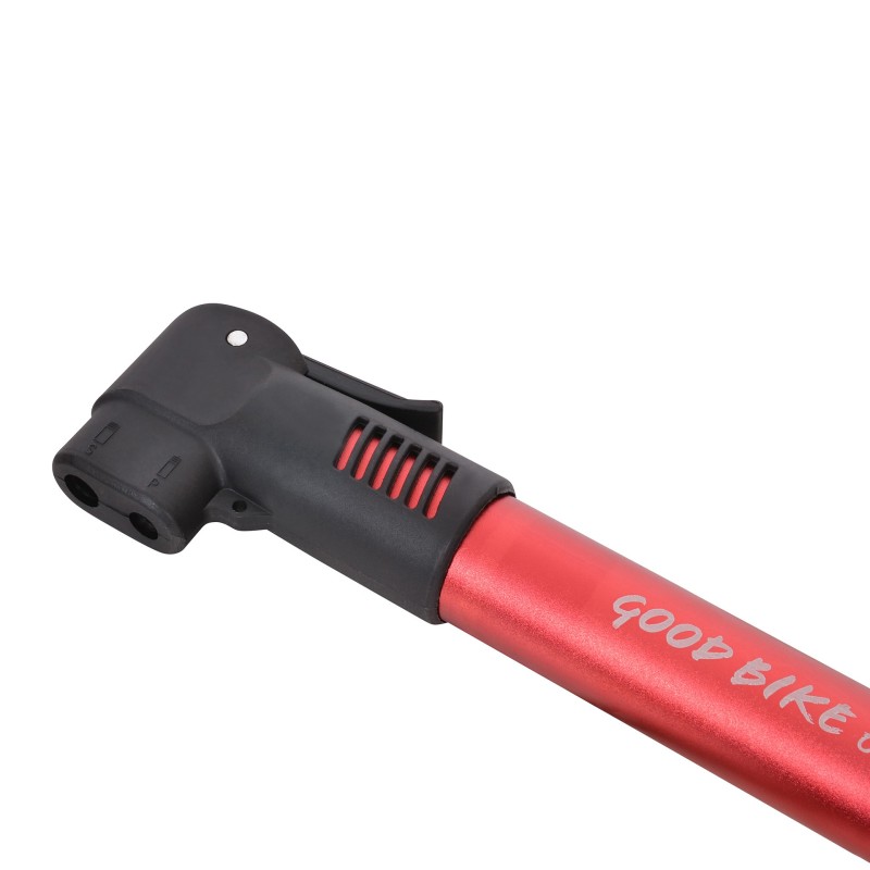 Pompka rowerowa mini DUAL, czerwona