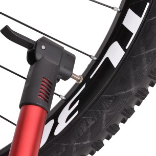 Pompka rowerowa mini DUAL, czerwona
