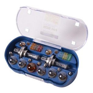 Zestaw żarówek i bezpieczników SOS H4, 30 elementów