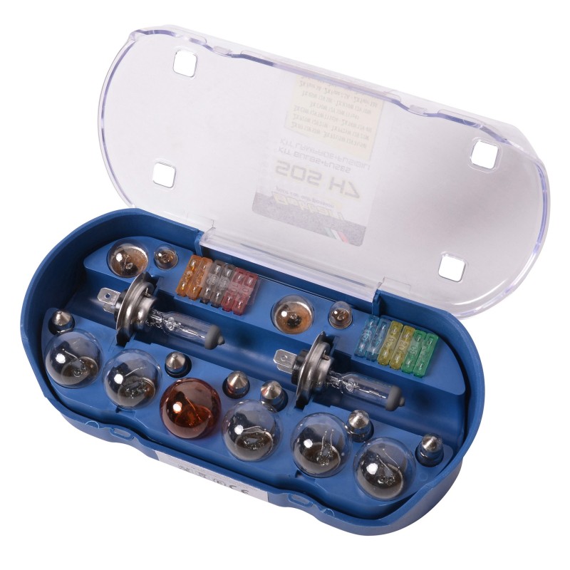 Zestaw żarówek i bezpieczników SOS H7, 30 elementów