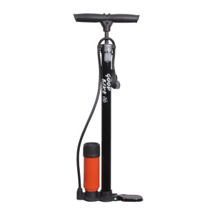 Pompka rowerowa warsztatowa z manometrem T-POWER