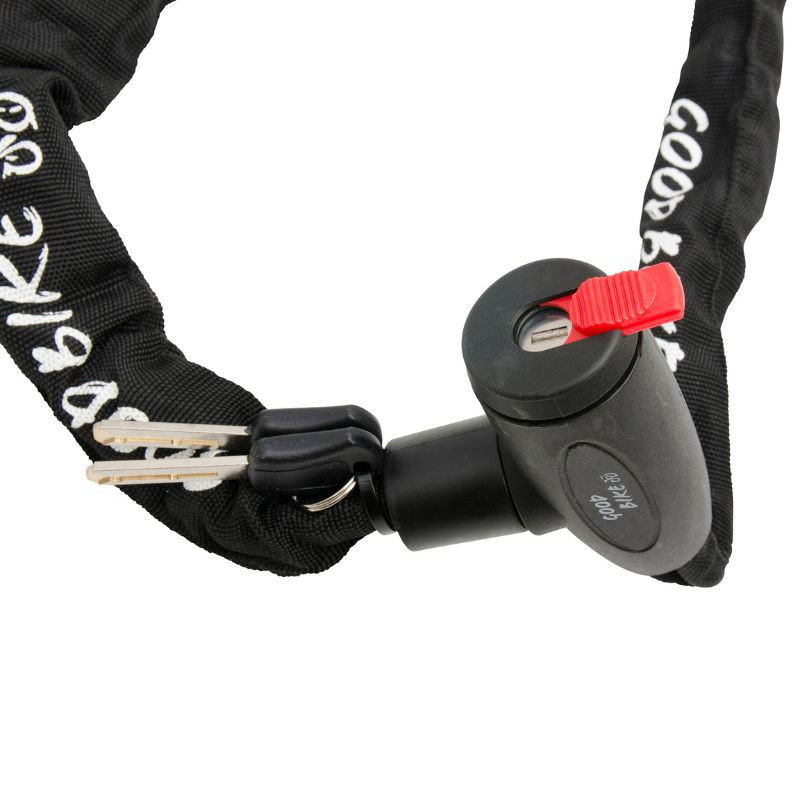 Zapięcie rowerowe łańcuchowe na klucz CHAIN, 8x 900mm