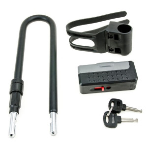 Zapięcie rowerowe na klucz U LOCK SHACKLE, 290x100 mm