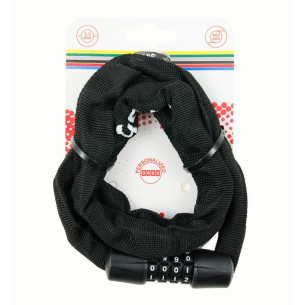 Zapięcie rowerowe łańcuchowe na szyfr TINY, 3,5x900 mm