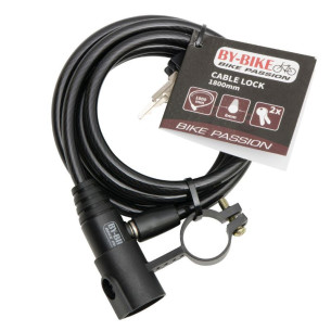 Zapięcie rowerowe na klucz BY-BIKE, 8x1800 mm