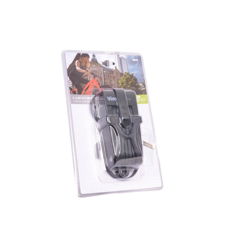 Zapięcie rowerowe składane na klucz Urban Prime, 6x700mm