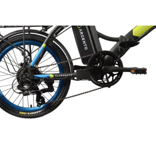 Rower elektryczny składany ARGENTO PIUMA BLUE