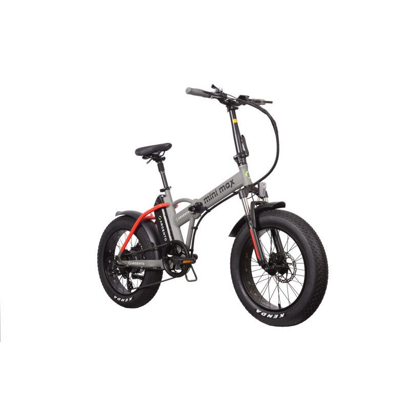 Rower elektryczny składany FAT ARGENTO MINI MAX RED