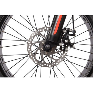 Rower elektryczny składany FAT ARGENTO MINI MAX RED