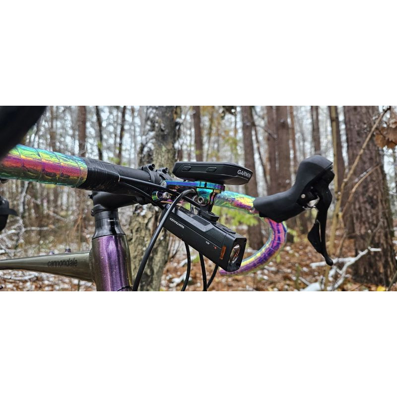 Uchwyt GUB 696 na licznik i lampkę lub kamerę montowany do mostka