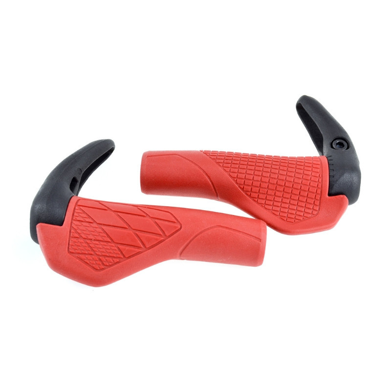 Ergonomiczne chwyty do kierownicy HORNS, z rogami