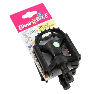 Pedały rowerowe TRACK, plastikowe, z odblaskami