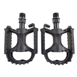 Pedały rowerowe TRACK, plastikowe, z odblaskami