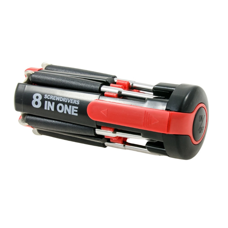 Zestaw wkrętaków 8w1