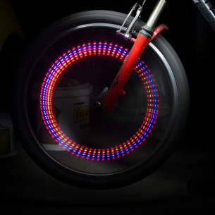 Świecące nakładki na wentyle LED