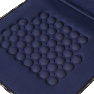 Mata magnetyczna JAVA na fotel, granatowa