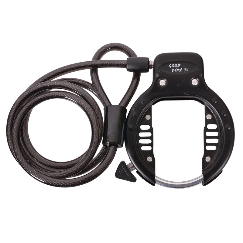 Zapięcie rowerowe 10x1500 mm z blokadą koła COMPACT CITY