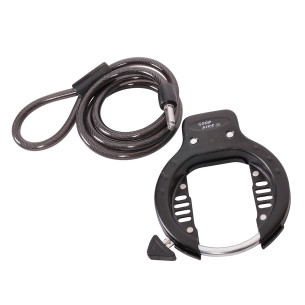 Zapięcie rowerowe 10x1500 mm z blokadą koła COMPACT CITY