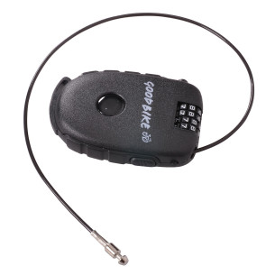 Zapięcie szyfrowe TASCA, linka 3x750 mm