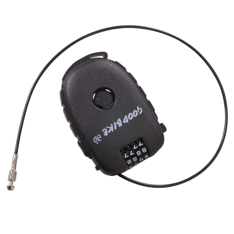 Zapięcie szyfrowe TASCA, linka 3x750 mm