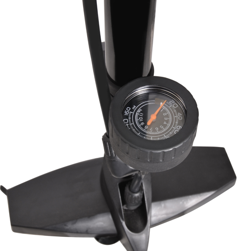 Rowerowa pompka warsztatowa z manometrem BAT-PUM, manometr