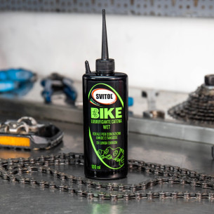 profesjonalny smar do łańcucha na mokre warunki, svitol, 4472, jakiego smaru do łańcucha użyć na mokre warunki, serwis rowerowy
