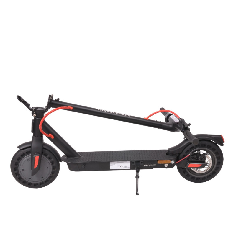 hulajnoga elektryczna e.evolution złożona hulajnoga