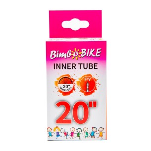 Dętka rowerowa na koła 20" z gumy naturalnej, wentyl Presta 48 mm, opakowanie karton