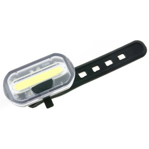 lampka rowerowa przednia, LED, białe światło, 2 x CR2032, instalacja bez narzędzi, BN94327