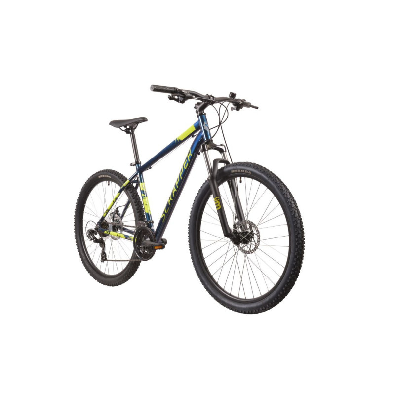 Rower MTB SCRAPPER XC3.1LTD 27.5 21s, rozm. 18" niebiesko - żółty