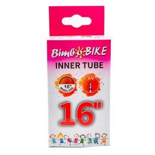 Dętka rowerowa na koła 16" z kauczuku butylowego, wentyl Presta 48 mm, opakowanie karton