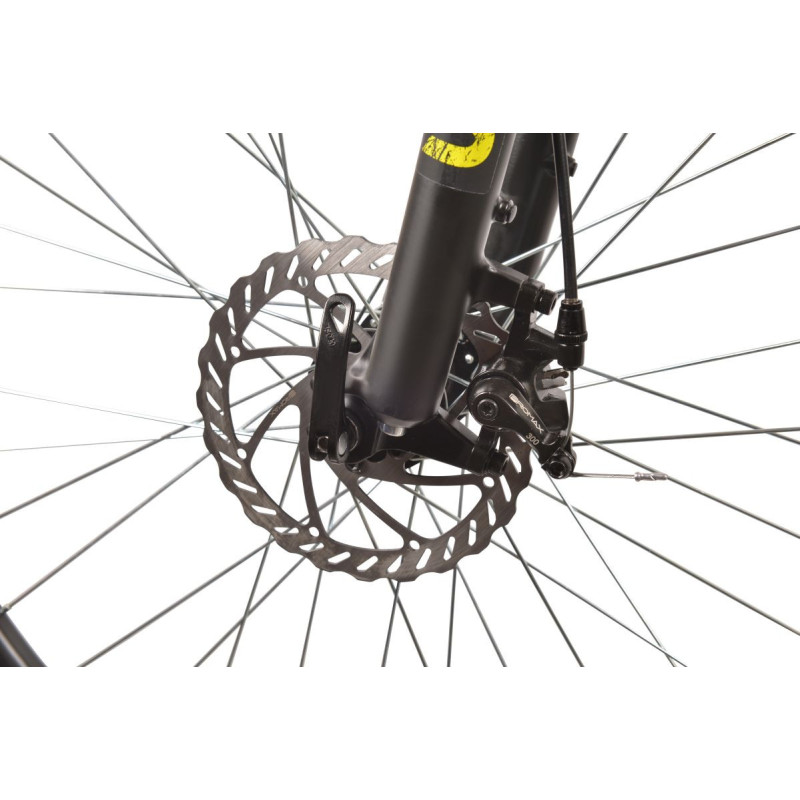 Rower MTB SCRAPPER XC3.2LTD 27.5 21s, rozm. 19,5" srebrno - żółty