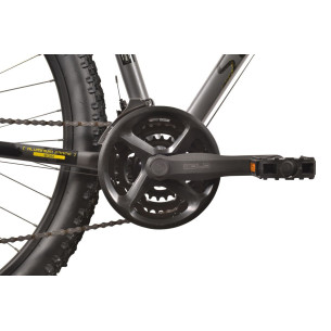 Rower MTB SCRAPPER XC3.2LTD 27.5 21s, rozm. 18" srebrno - żółty