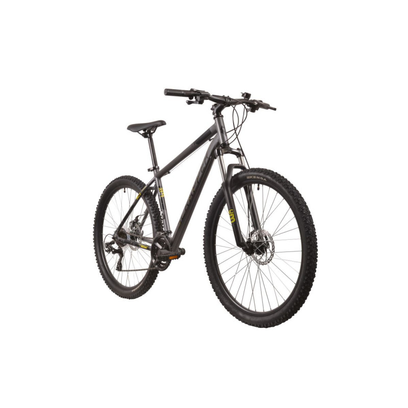 Rower MTB SCRAPPER XC3.2LTD 27.5 21s, rozm. 18" srebrno - żółty