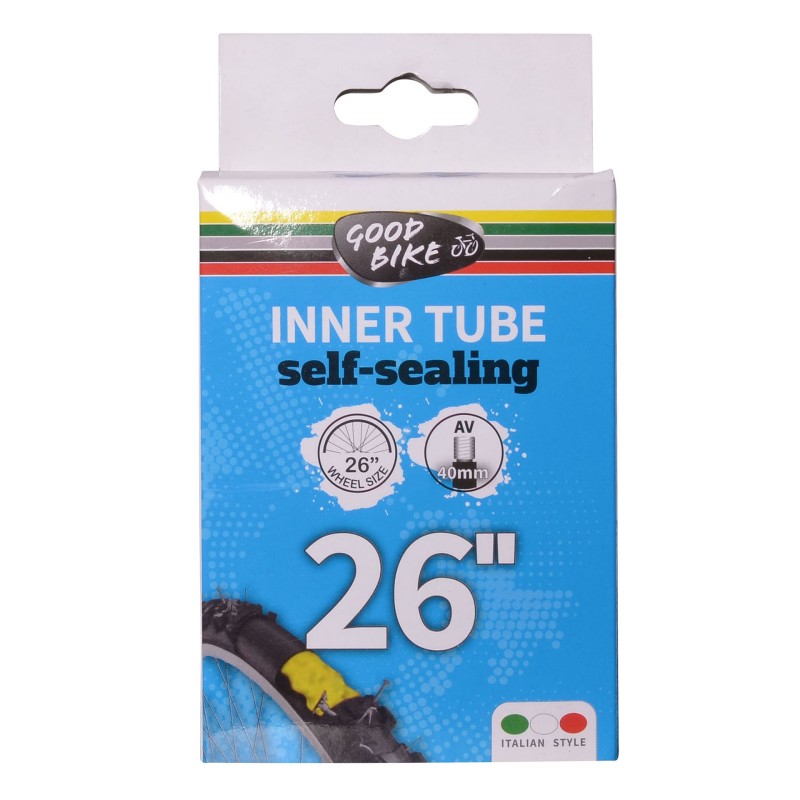 Dętka rowerowa 26 cali samouszczelniająca, AUTO (SCHRADERA)